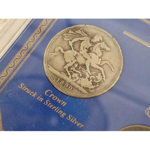 88 - The Coinage of Great Britain; 100th Anniversary of the end of the Victorian Era; Sterling Silver Cro... 