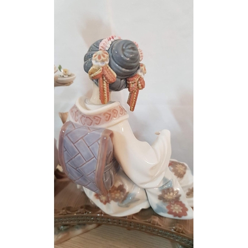 95 - Lladro Porcelain Figurine, Titled 'Spring Time in Japan' by Sculptor Salvador Debon, (1983), (#1445)... 