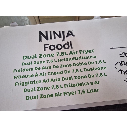 191 - Ninja 'Foodi' Dual Zone 7.6Ltr Air Fryer, Looks Unused in Box