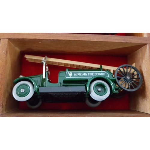 13 - Glazed Display Wall Hanging Case Containing 15 x Lledo Die Cast Scale Models, (Approx. 33 x 29 x 5cm... 