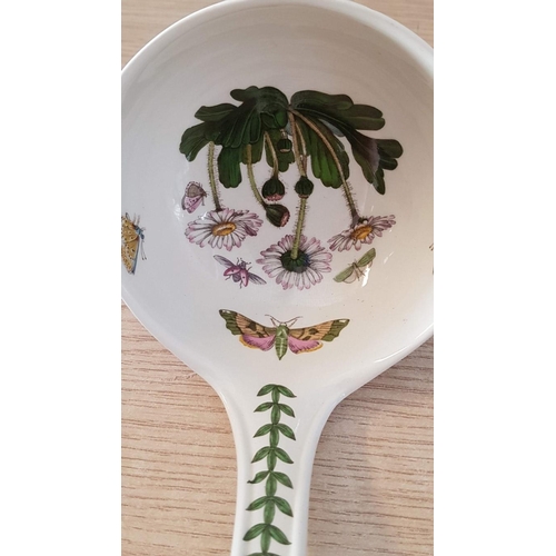 14 - Portmeirion 'Botanic Garden' Large Porcelain Ladle with Butterflies & Flowers, (Approx. L: 27cm, Bow... 