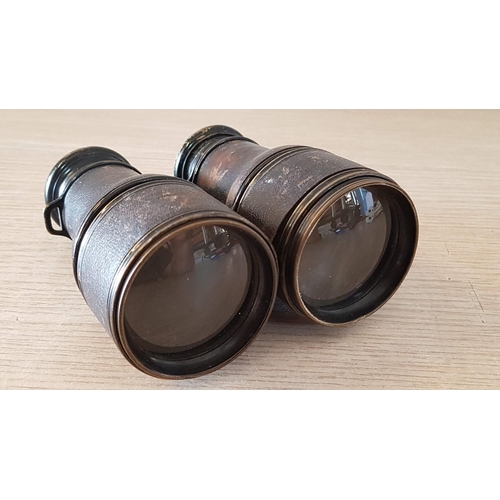 33 - Antique 'Colmont of Paris' Binoculars, Plus 'Franka' 8x30 Binoculars