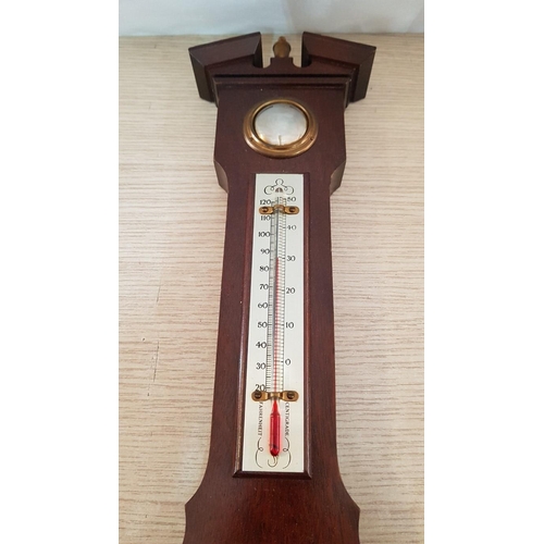 80 - Committee of London (Believed to be Oldest Barometer Maker in the World), Compensated Aneroid Barome... 