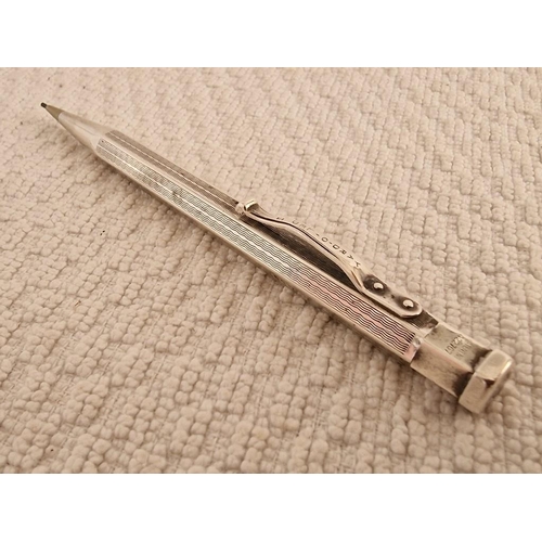 115 - Vintage Sterling Silver 'Yard-O-Led' Propelling Pencil