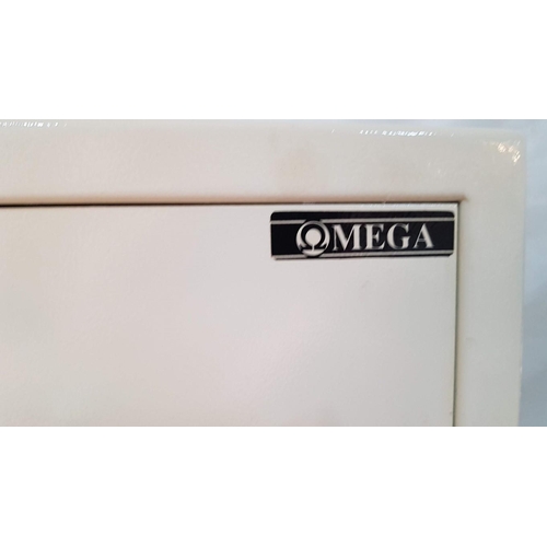 18 - 'Omega' Metal Home Safe with 2 x Keys, (Approx. 30 x 20 x 24.5cm)