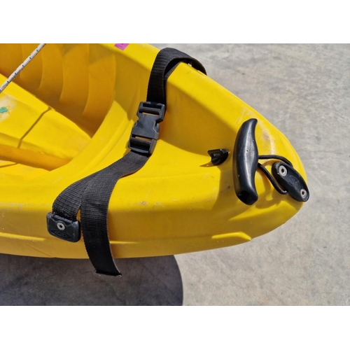 131 - RTM (Rotomod) 'Ocean Duo' 2-Person Sit-on Sea Kayak with Gear Straps and Carrying Handles, Together ... 