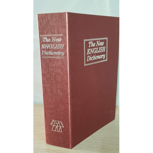 5 - 'The New English Dictionary' Secret Book Safe, Lockable with 2 x Keys (in office), (Approx. 15.5 x 2... 