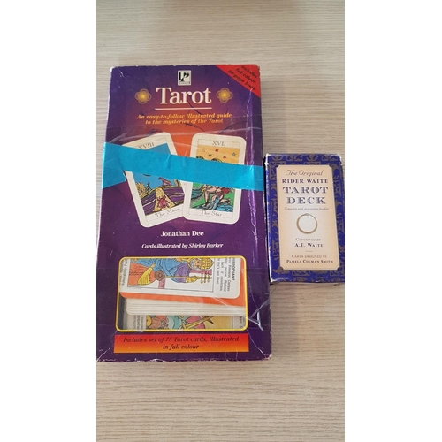 67 - 'Rider Wait' Deck of Tarot Cards, Together with 'Parragon' Illustrated Guide Book and Deck of Cards