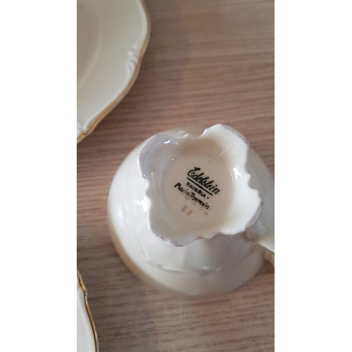 7 - 3 x Vintage Porcelain 'Trios' (Cup, Saucer and Side Plate), Bavaria, Germany