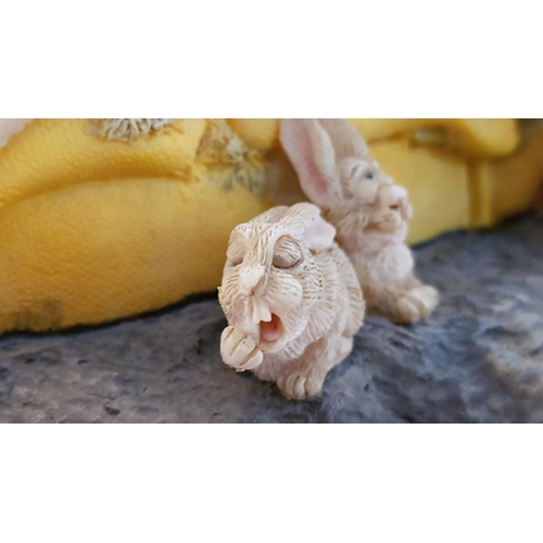 88 - Collectable Ornamental Figure 'Piggin Piggin Mondays', Hand Made, Circa 1997, Limited Edition by Dav... 