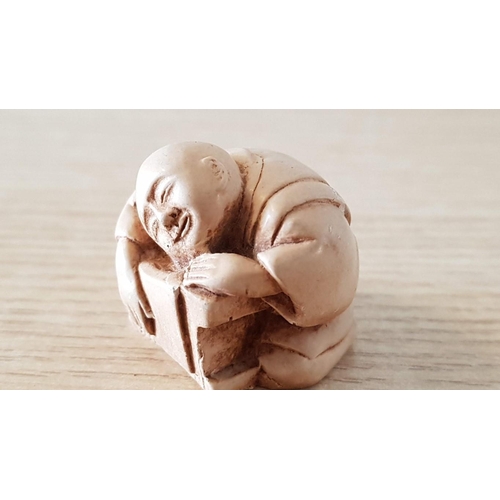 91A - Vintage Oriental Netsuke Figure