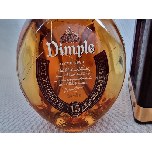 148A - Dimple 'Fine Old Original Blended Scotch Whisky, Aged 15 Years, (70cl, 40%) in Presentation Triangul... 