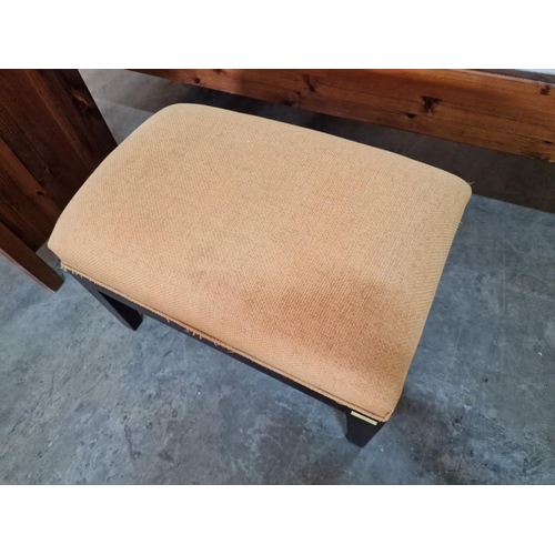 697 - Padded Footstool, (Approx. 64 x 42 x 42cm)