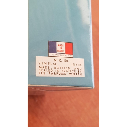 643 - Vintage (Circa 1960's) Je Reviens 90 Degrees Worth Paris Eau De Colonge, Unopened