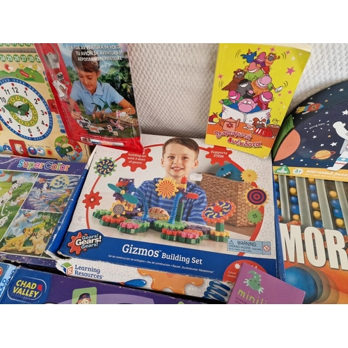 656 - Large Collection of Assorted Children's Games, Puzzles, etc