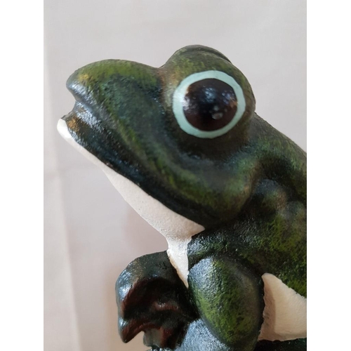 39 - Cast Iron 'Frog' Door Stop, (Approx. 17 x 15cm)