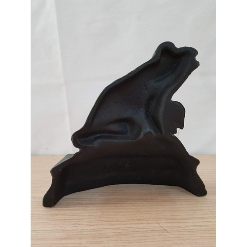 39 - Cast Iron 'Frog' Door Stop, (Approx. 17 x 15cm)