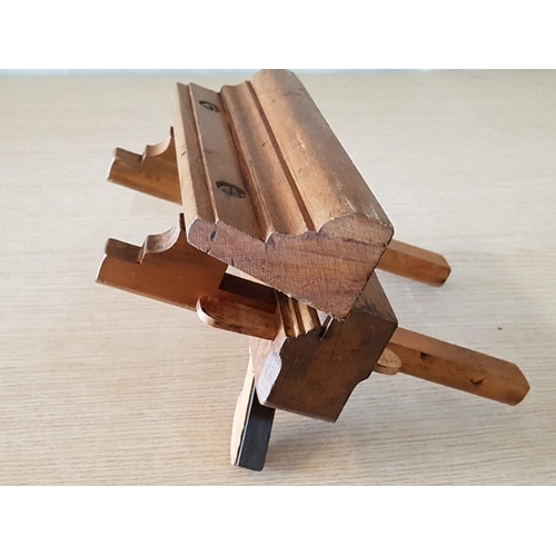 41 - Vintage Plough Plane by Marples, Stamped British Beech Wood