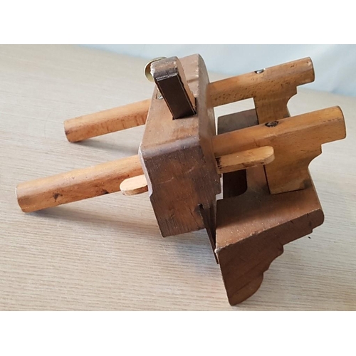 41 - Vintage Plough Plane by Marples, Stamped British Beech Wood