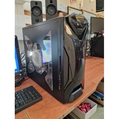 152 - Computer Lot: NZXT Gaming Tower Desktop PC with Windows 10 Pro, Cure 2 Duo CPU, 3.16GHz, 4GB RAM and... 