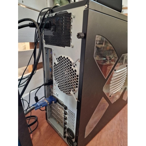 152 - Computer Lot: NZXT Gaming Tower Desktop PC with Windows 10 Pro, Cure 2 Duo CPU, 3.16GHz, 4GB RAM and... 