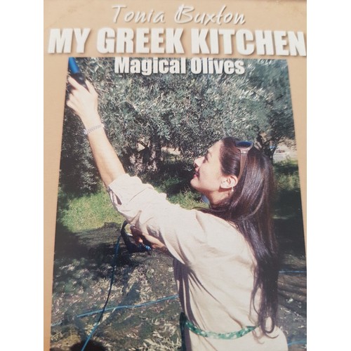 55 - Cooking with Tonia Buxton, 'My Greek Kitchen', Collection of 15 x DVD's with Traditional Cypriot Rec... 