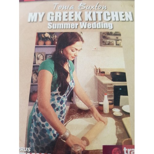 55 - Cooking with Tonia Buxton, 'My Greek Kitchen', Collection of 15 x DVD's with Traditional Cypriot Rec... 