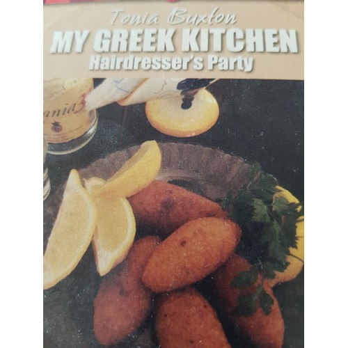 55 - Cooking with Tonia Buxton, 'My Greek Kitchen', Collection of 15 x DVD's with Traditional Cypriot Rec... 