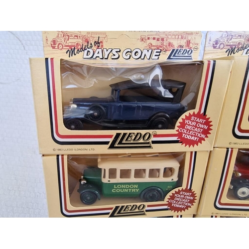 147 - Collection of 12 x Lledo 'Days Gone' Die Cast Scale Model Vehicles in Original Boxes, Incl. Buses, C... 