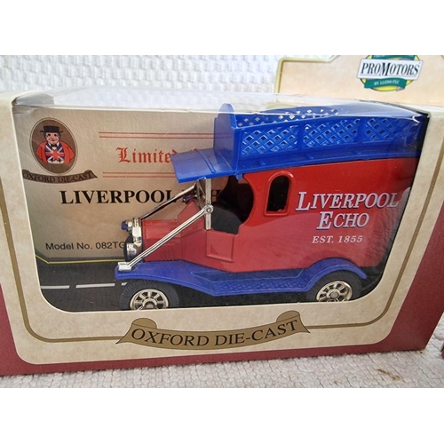 148 - 2 x Oxford Die Cast Scale Model Vehicles with Limited Edition Certificate and 2 x Other Scale Model ... 