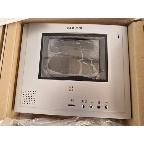 158 - 2 x KOCOM Video Doorphones, (Model: KIV-212) 

** Stock Clearance / Never Used, Still in Box. Trade ... 