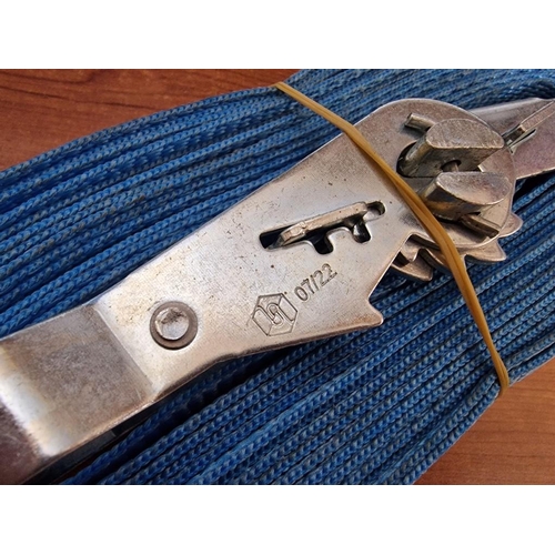 5 - 4 x Ratchet Straps, Blue Colour, (Approx. W: 38mm), * Look Unused *, (4)