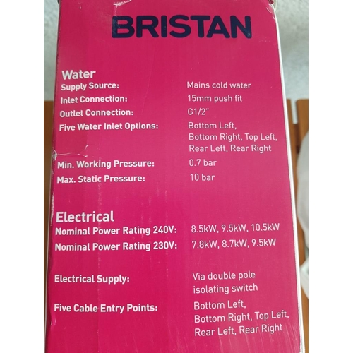 181 - Bristan Glee Electric Shower (8.5kw), Boxed & Unused, (Untested)