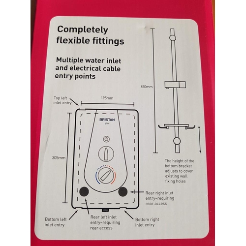 181 - Bristan Glee Electric Shower (8.5kw), Boxed & Unused, (Untested)