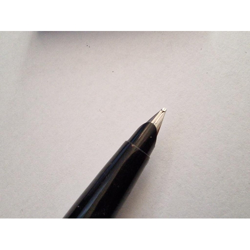 180 - Parker 45 Fountain Pen, (Made in England), Black Colour with Chrome Colour Cap, Together with Parker... 