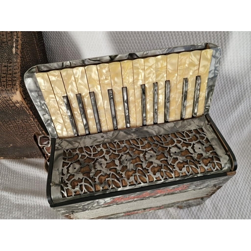 6 - Vintage 'Meinel & Herold Klingenthal' Accordion in Case