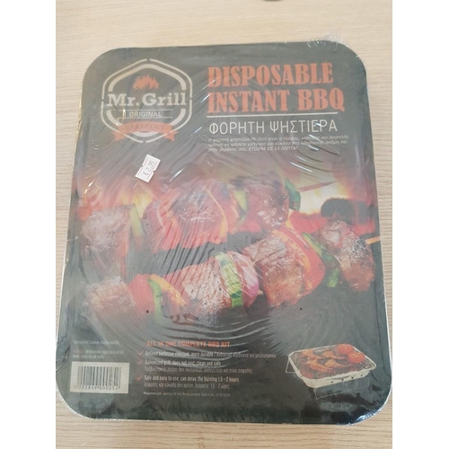 117 - 3 x Disposable Instant BBQ, (3)