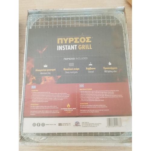 117 - 3 x Disposable Instant BBQ, (3)