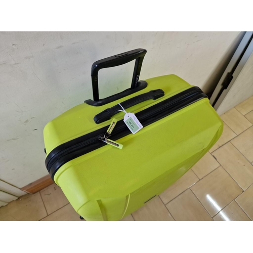 394 - Lime Green 'Edelweiss' Trolley Suitcase, (Approx. 73 x 48 x 30cm)