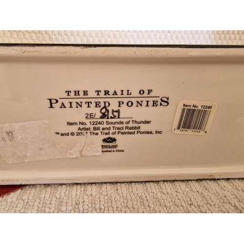 27 - 3 x Collectable 'Trail of the Painted Ponies' Figurines / Ornaments; Numbered Pieces; #12248 Stardus... 