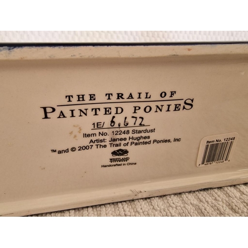 27 - 3 x Collectable 'Trail of the Painted Ponies' Figurines / Ornaments; Numbered Pieces; #12248 Stardus... 