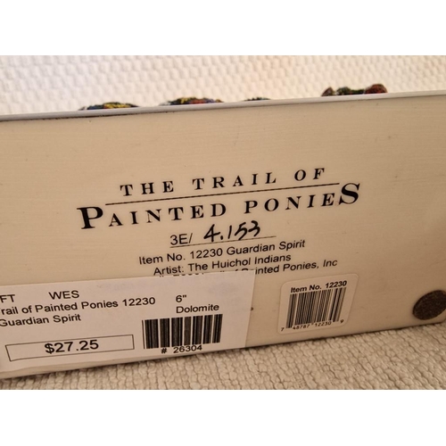 29 - 3 x Collectable 'Trail of the Painted Ponies' Figurines / Ornaments; Numbered Pieces; #12230 Guardia... 