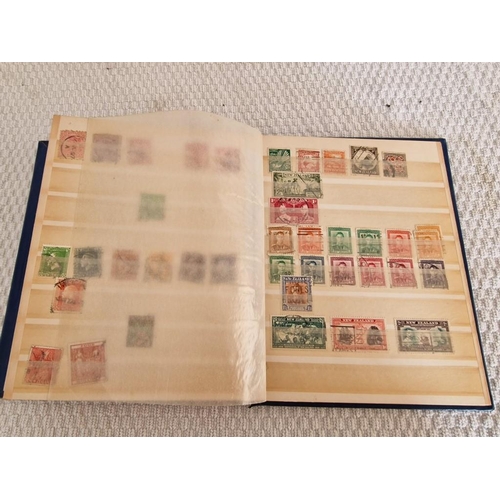 164 - 2 x Vintage Stamp Albums, with Large Collection of Assorted World Stamps, Incl. Vatican, Monaco, New... 