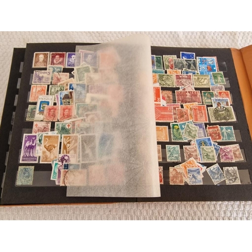 165 - 4 x Vintage Stamp Albums, with Large Collection of Assorted World Stamps, Incl. Turkey, Vietnam, Gre... 