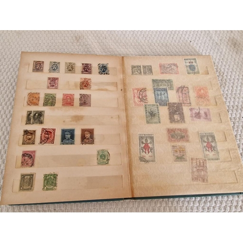 165 - 4 x Vintage Stamp Albums, with Large Collection of Assorted World Stamps, Incl. Turkey, Vietnam, Gre... 