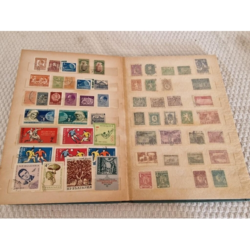 165 - 4 x Vintage Stamp Albums, with Large Collection of Assorted World Stamps, Incl. Turkey, Vietnam, Gre... 