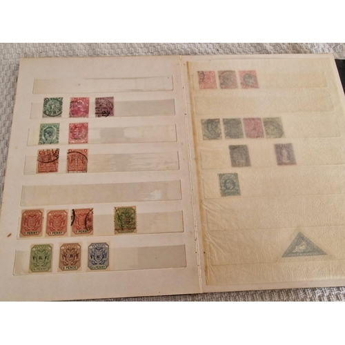 166 - 4 x Vintage Stamp Albums, with Large Collection of Assorted World Stamps, Incl. Saint Lucia, Argenti... 