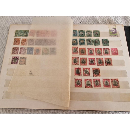 166 - 4 x Vintage Stamp Albums, with Large Collection of Assorted World Stamps, Incl. Saint Lucia, Argenti... 