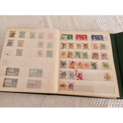 168 - 3 x Vintage Stamp Albums, with Large Collection of Assorted World Stamps, Incl. Yugoslavia, Hong Kon... 