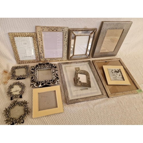 460 - Large Collection of Assorted Decorative Picture Frames, (see multiple catalogue photos)